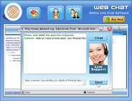 Online Web Chat screenshot